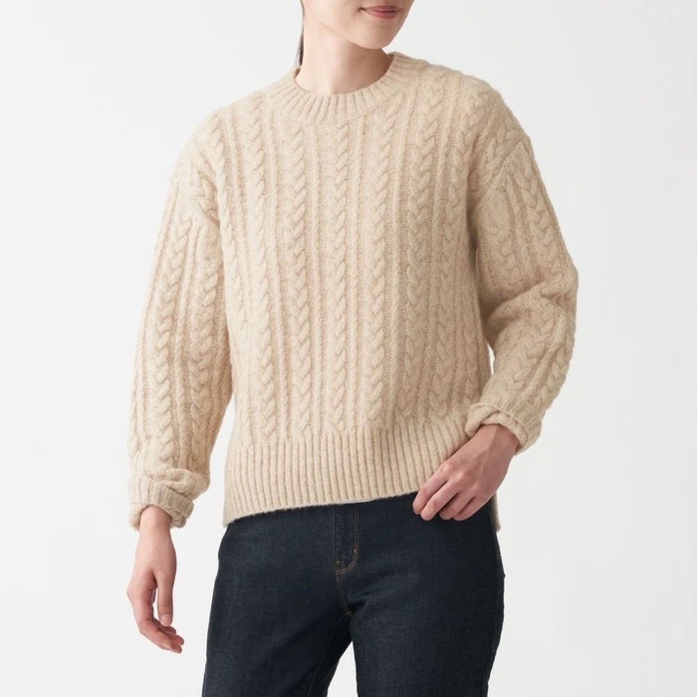 Muji Yak Wool Sweater (Oatmeal)